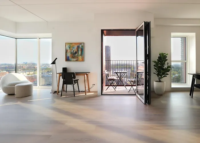 Modern Minimalist With Panoramic Views * København