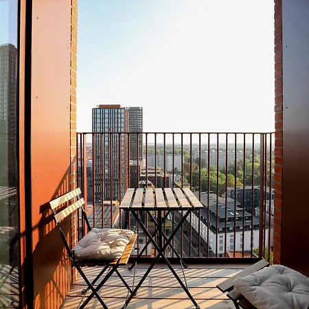 Modern Minimalist With Panoramic Views 公寓 哥本哈根